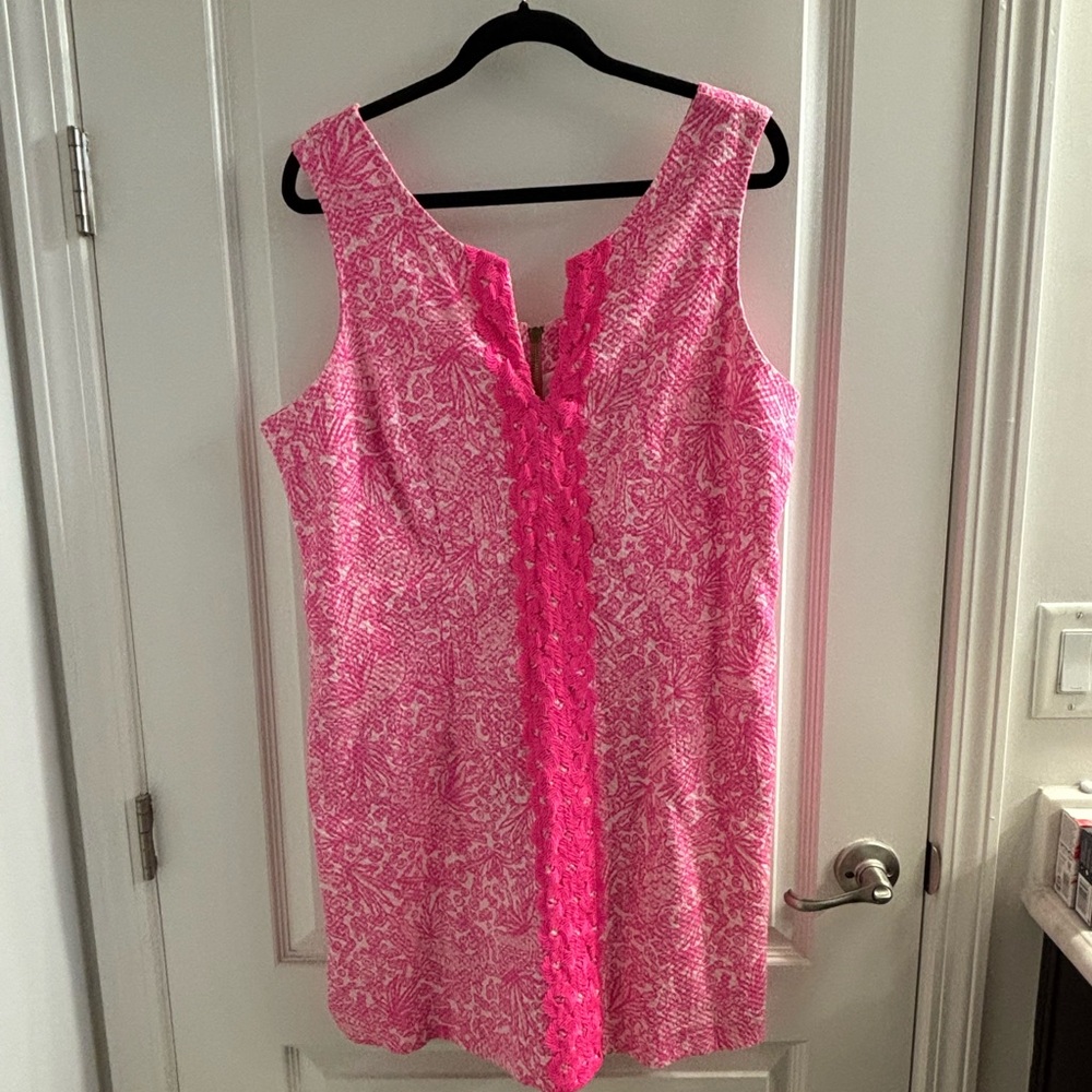 Lilly Pulitzer for Target Vibrant Pink Lace Dress